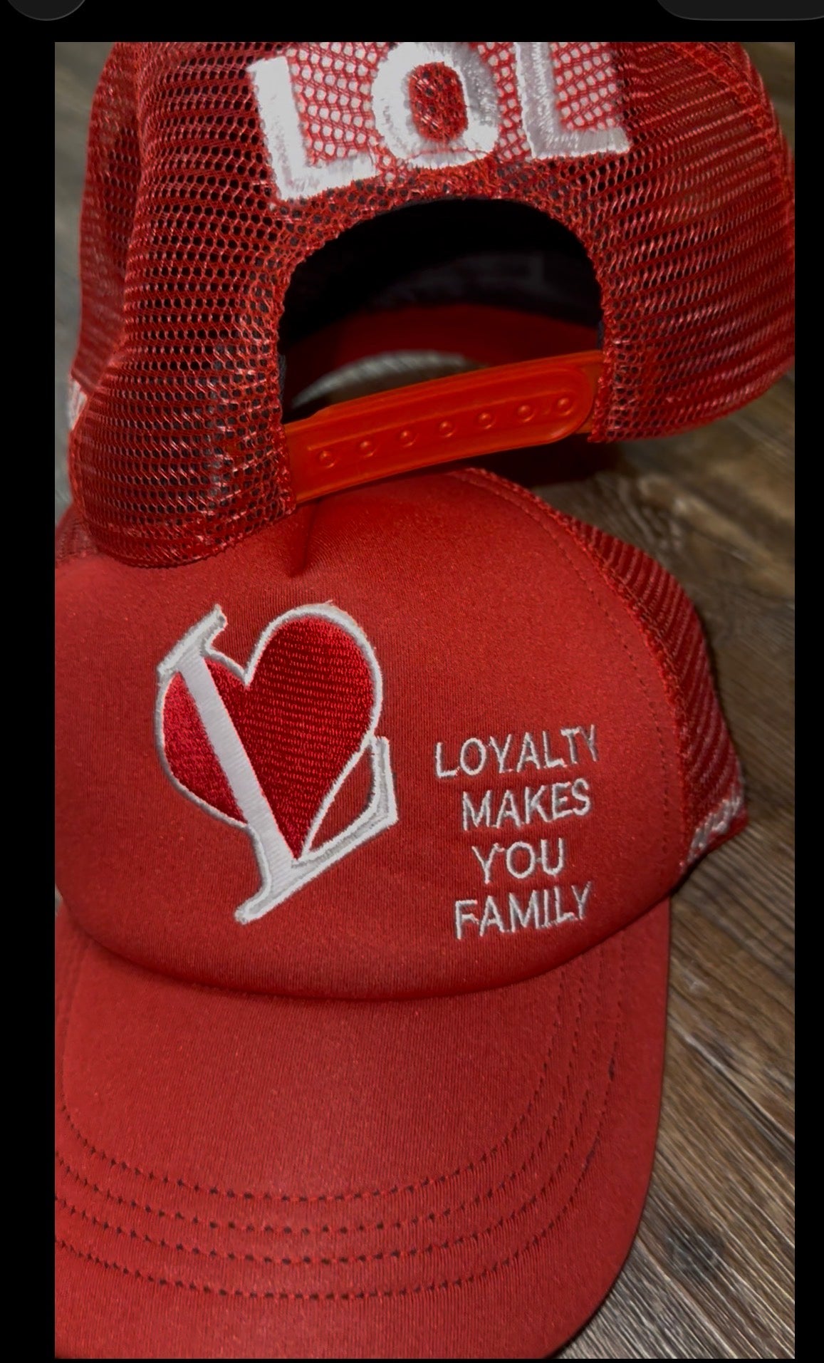 “Loyalty Makes You Family” Trucker Hat