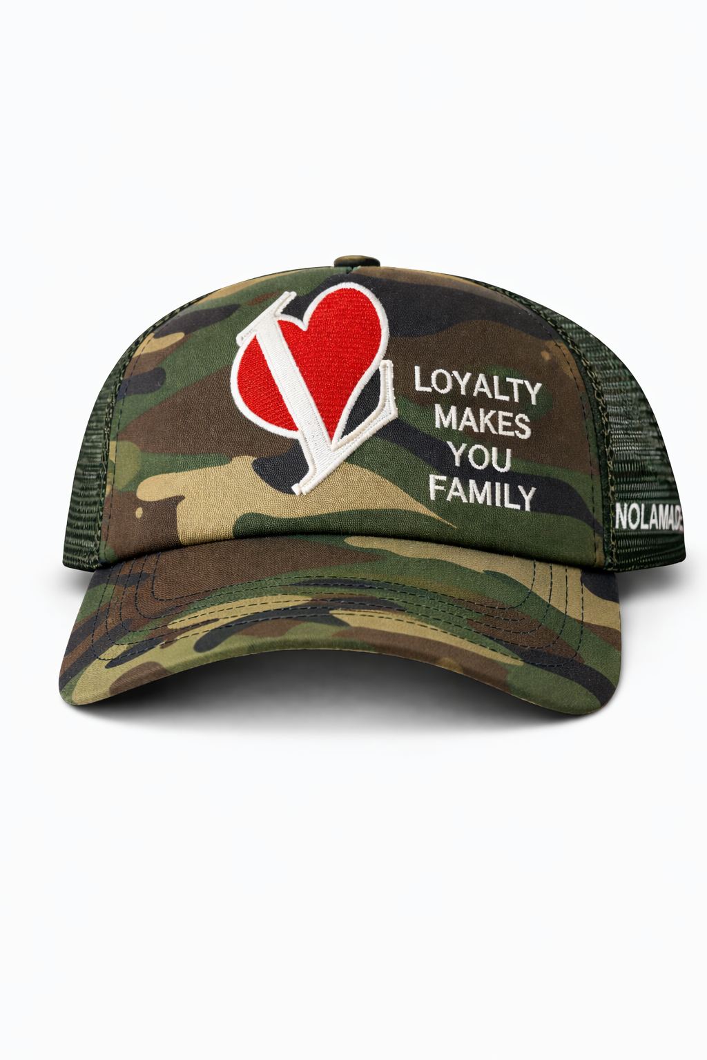 “Loyalty Makes You Family” Trucker Hat